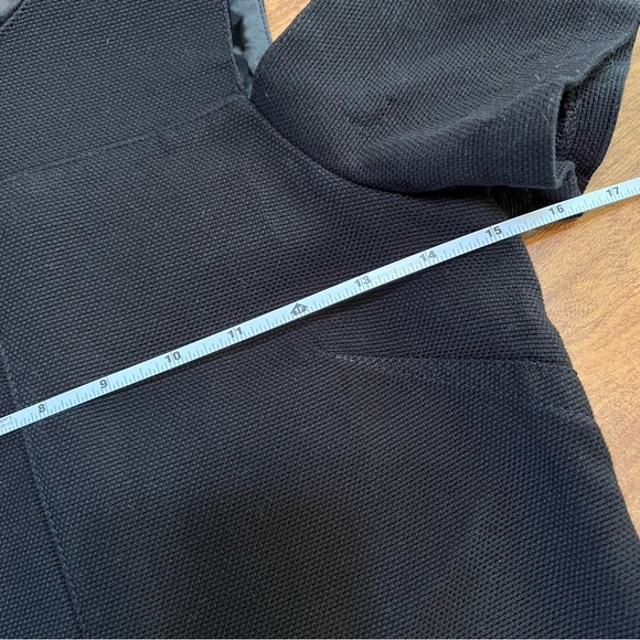 TopShop Show Off Shoulder Mini Black Dress Size 2 - Picture 7 of 11